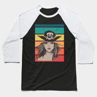 Pirate Girl Baseball T-Shirt